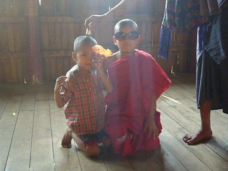 Travel - Myanmar - Inle Lake - Second Boat Trip - The Drivers Village - Village Monastery and School